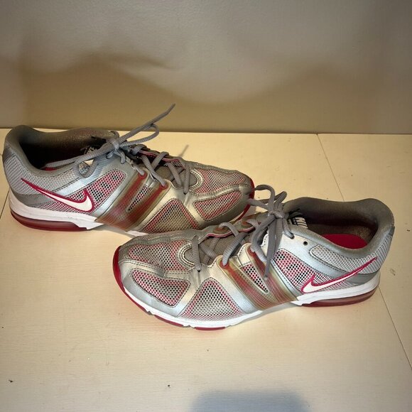 Nike Max Trainer Excel Fly Wire Silver Cross Trainer Sneakers, Size 9 - Picture 5 of 11